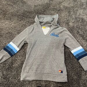 Soul cycle x aviator nation v cut sweatshirt